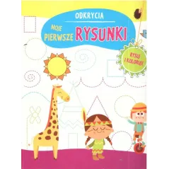 MOJE PIERWSZE ODKRYCIA. RYSUJ I KOLORUJ! - Olesiejuk