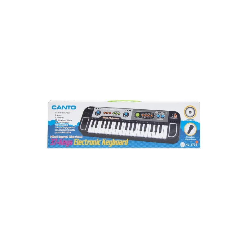 KEYBOARD Z MIKROFONEM DLA DZIECI 3+