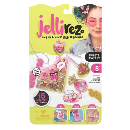 JELLI REZ SŁODYCZE ZESTAW KREATYWNY 7+