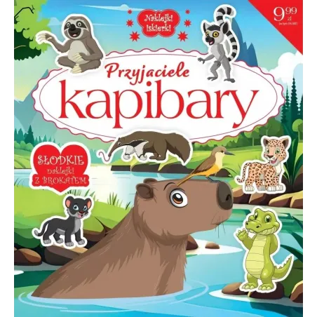 Przyjaciele Kapibary. Naklejki Iskierki Przyjaciele Kapibary. Naklejki Iskierki