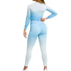 Leggins Ombre Baby Blue Gymhero Rozmiar S