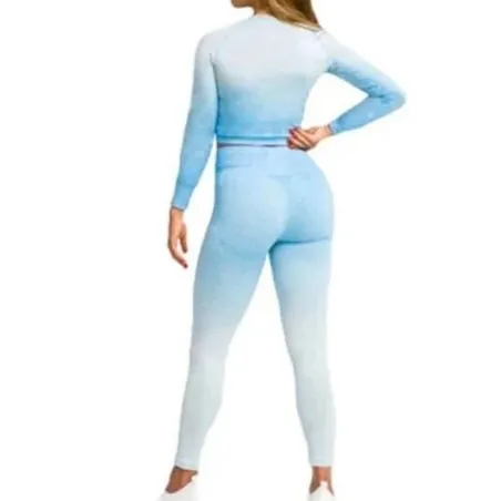 Leggins Ombre Baby Blue Gymhero Rozmiar S
