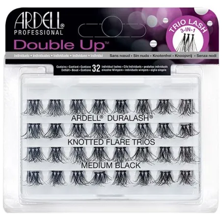 ARDELL DOUBLE UP ZESTAW 32 KĘPEK RZĘS LONG BLACK