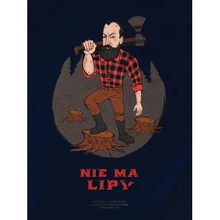 Nie Ma Lipy. Koszulka Męska Rozmiar Xl