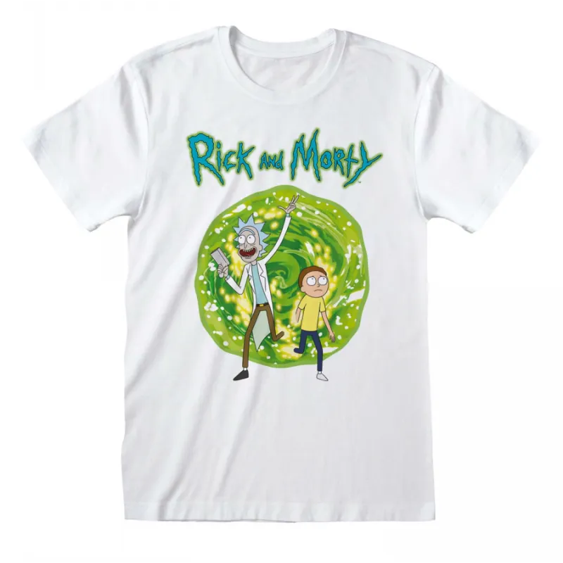 KOSZULKA MĘSKA RICK AND MORTY PORTAL ROZMIAR M