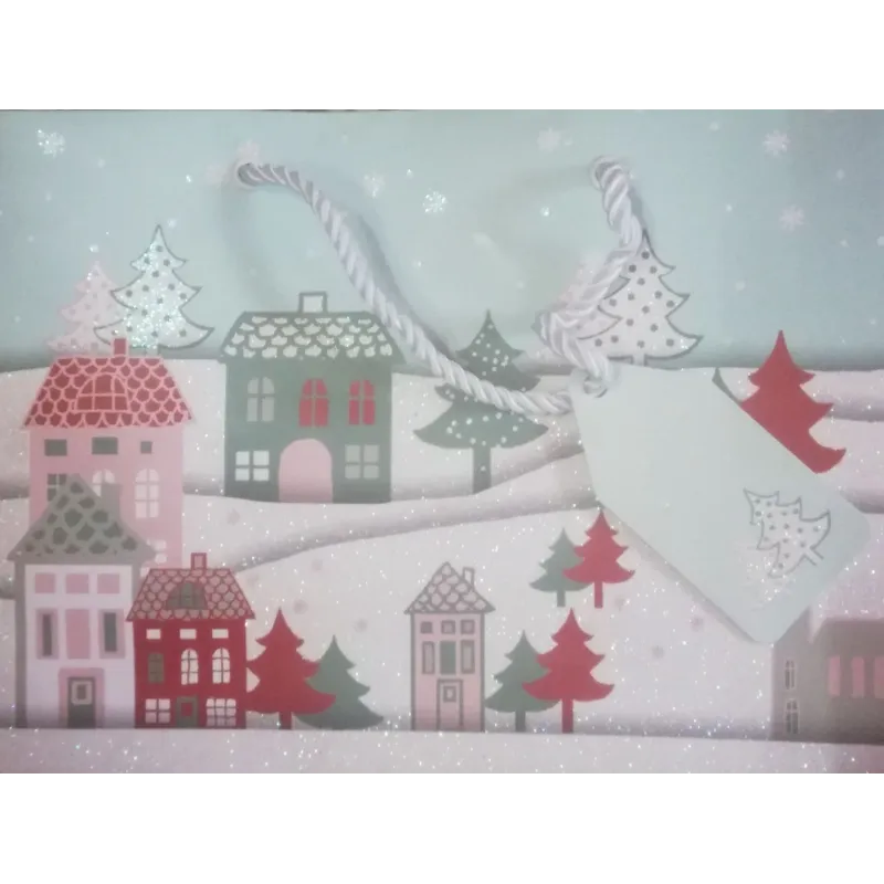 TOREBKA NA PREZENTY SNOWSCAPE 