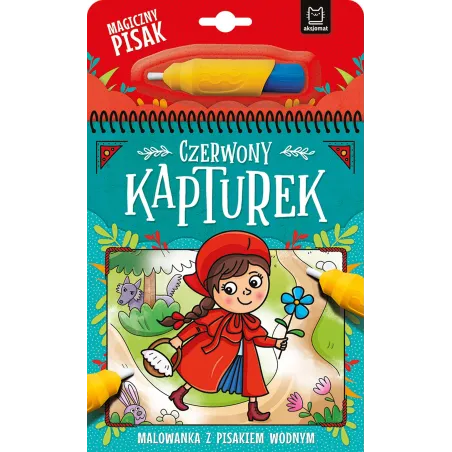 Czerwony Kapturek. Malowanka Z Pisakiem Wodnym Czerwony Kapturek. Malowanka Z Pisakiem Wodnym