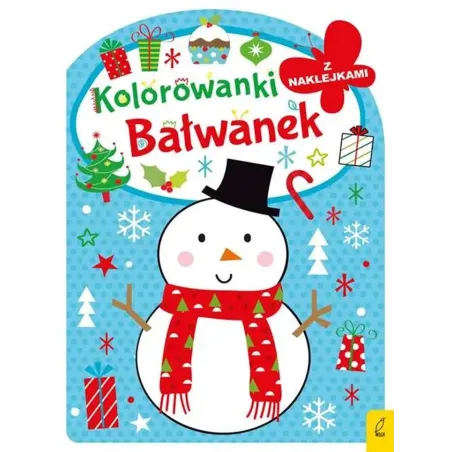 BAŁWANEK. KOLOROWANKI Z NAKLEJKAMI