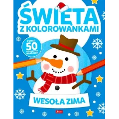 WESOŁA ZIMA. ŚWIĘTA Z KOLOROWANKAMI