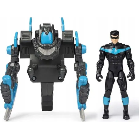 Batman Figurka Megatransformacja 4 Nightwing + Mega Gear 4+