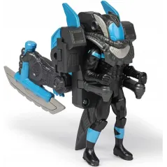 BATMAN FIGURKA MEGATRANSFORMACJA 4 NIGHTWING + MEGA GEAR 4+