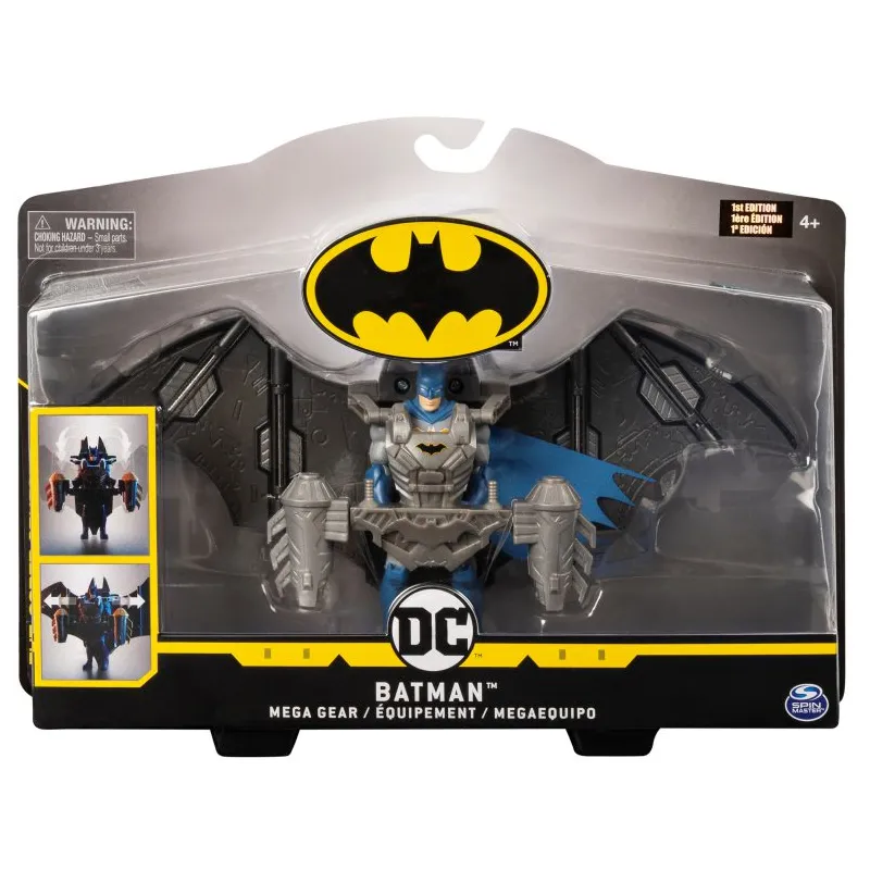 BATMAN FIGURKA MEGATRANSFORMACJA MEGA GEAR 4+