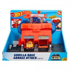 Hot Wheels City Warsztat Atak Goryla 4+