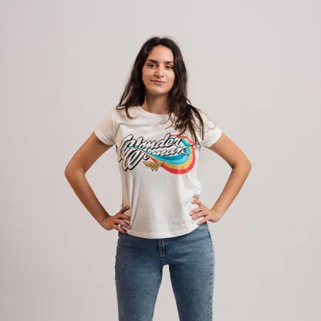 WONDER WOMEN BAWEŁNIANA KOSZULKA DAMSKA ROZMIAR L