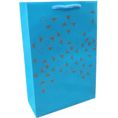 TORBA NIEBIESKA TRÓJKĄTY - Europapier