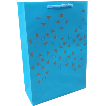 TORBA NIEBIESKA TRÓJKĄTY - Europapier