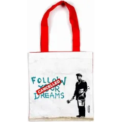 Brandalised-Banksy’s Graffiti Torba Na Ramię Follow Your Dreams