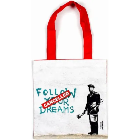Brandalised-Banksy’s Graffiti Torba Na Ramię Follow Your Dreams