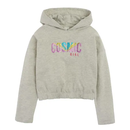 Bluza Z Kapturem Dziewczęca Szara Cosmic Girl 152 Cm Cool Club Bluza Z Kapturem Dziewczęca Szara Cosmic Girl 152 Cm Cool Club