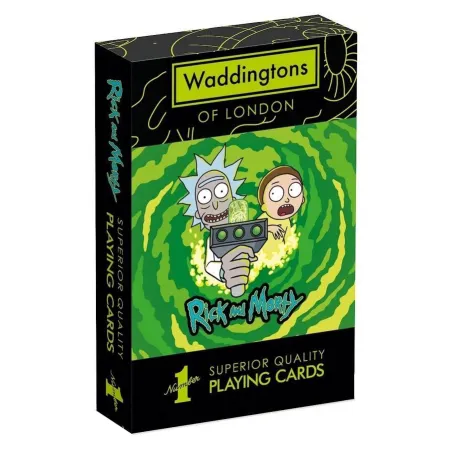 RICK I MORTY WADDINGTONS GRA KARCIANA 8+
