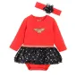 Komplet Dziewczęcy Body Sukienka I Opaska Wonder Woman 68 Cm Cool Club