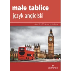 JĘZYK ANGIELSKI. MAŁE TABLICE - Adamantan