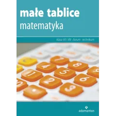 MATEMATYKA. MAŁE TABLICE - Adamantan