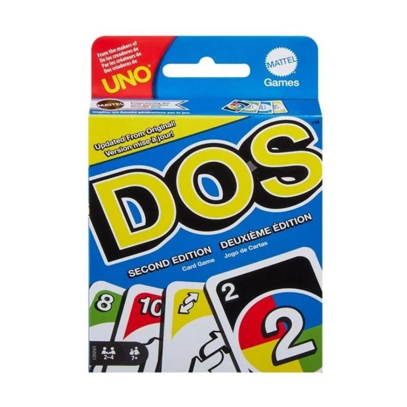 UNO DOS GRA KARCIANA MATTEL 7+