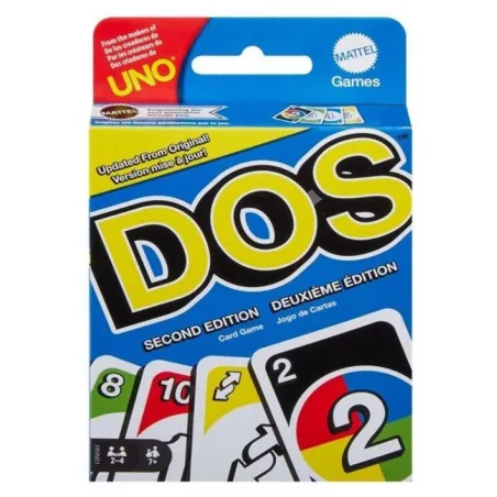UNO DOS GRA KARCIANA MATTEL 7+