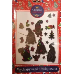 WYDRAPYWANKA ŚWIĄTECZNA SKRZATY