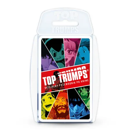 TOP TRUMPS OFICJALNY PRZEWODNIK PO ANIME GRA KARCIANA 12+
