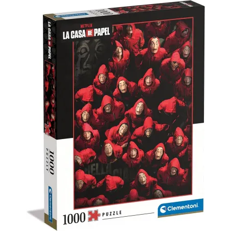 DOM Z PAPIERU PUZZLE 1000 ELEMENTÓW CLEMENTONI 12+