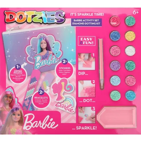 BARBIE HAFT DIAMENTOWY ZESTAW KREATYWNY 6+