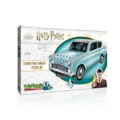 LATAJĄCY FORD ANGLIA HARRY POTTER PUZZLE 3D 130 ELEMENTÓW WREBBIT 12+
