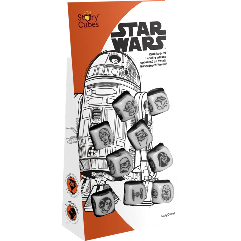 STORY CUBES STAR WARS GRA RODZINNA 6+