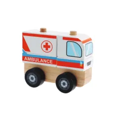 DREWNIANA KARETKA AMBULANS TREFL 12M+