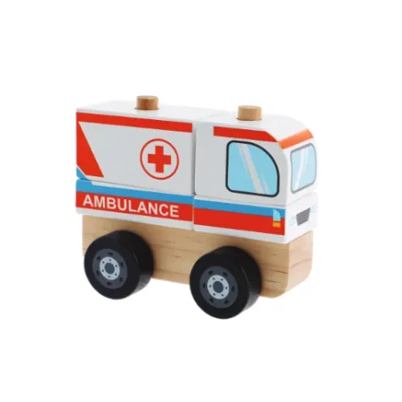 DREWNIANA KARETKA AMBULANS TREFL 12M+