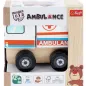 Drewniana Karetka Ambulans Trefl 12M+ Drewniana Karetka Ambulans Trefl 12M+