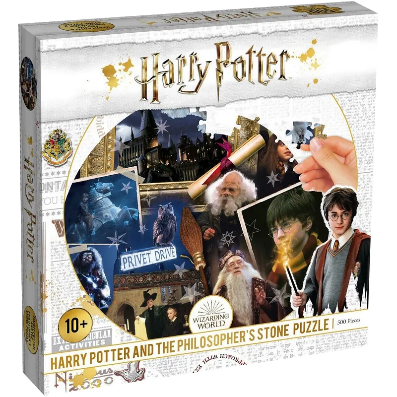 HARRY POTTER I KAMIEŃ FILOZOFICZNY PUZZLE 500 ELEMENTÓW 10+
