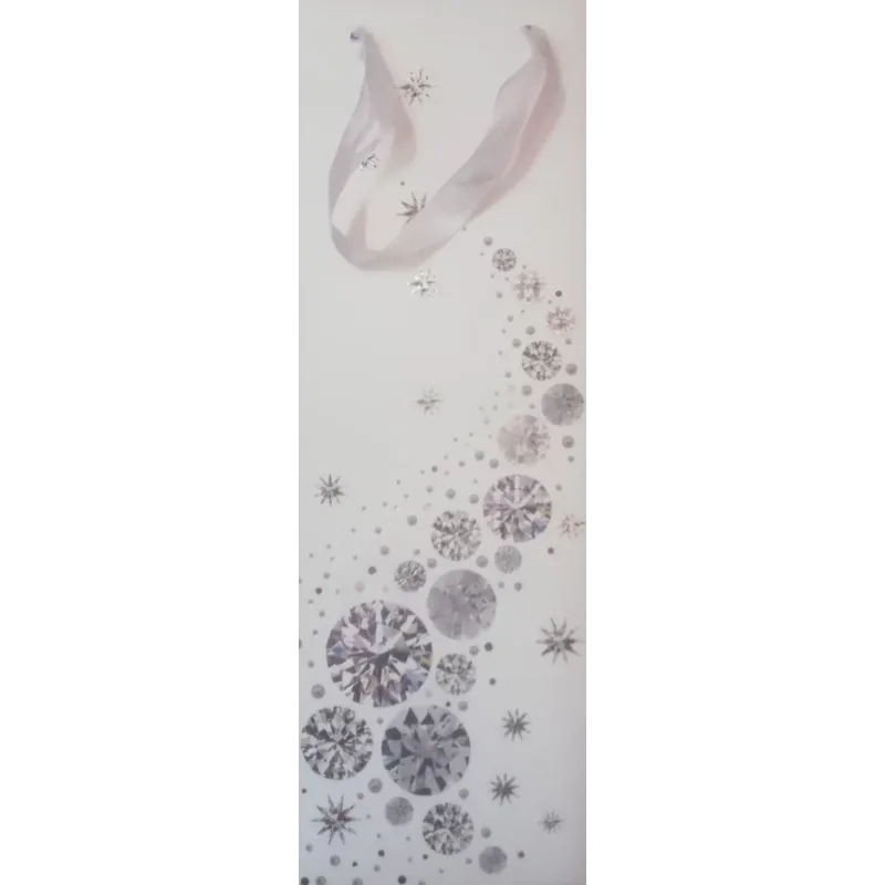 TORBA PREZENTOWA NA BUTELKĘ  37 X 12 X 11 CM
