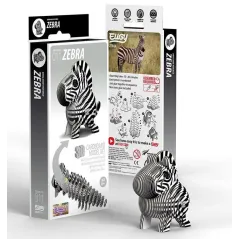 ZEBRA EUGY EKO UKŁADANKA 3D 6+