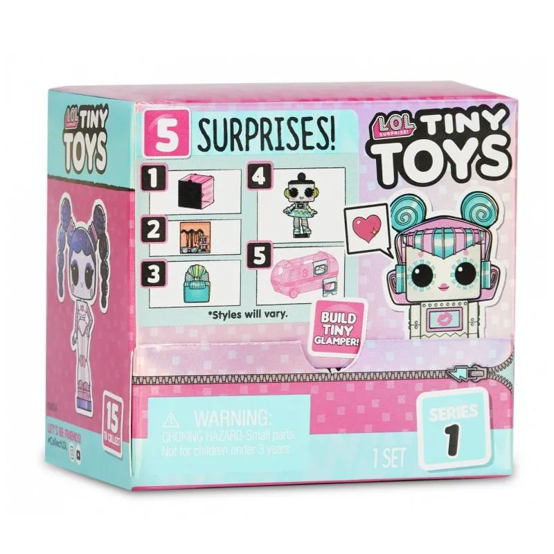 LOL SURPRISE TINY TOYS MINI LALECZKA 3+