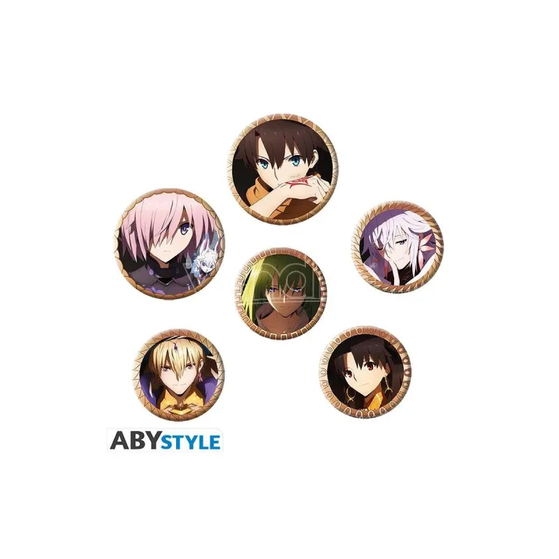 PRZYPINKI MANGA I ANIME 6SZT.