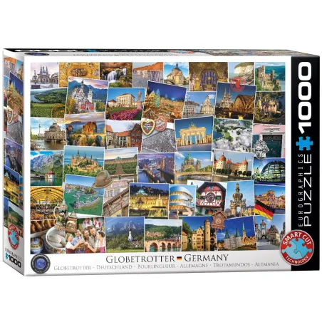 POCZTÓWKI Z NIEMIEC PUZZLE 1000 ELEMENTÓW EUROGRAPHIC 12+