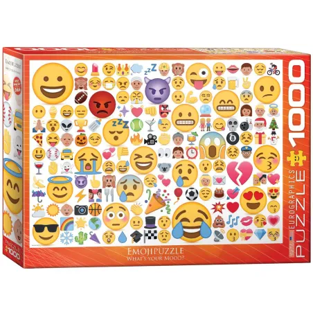 Emoji What's Your Mood Puzzle 1000 Elementów 10+ Emoji What's Your Mood Puzzle 1000 Elementów 10+