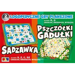 SADZAWKA PSZCZÓŁKI GADUŁKI GRA EDUKACYJNA 3+