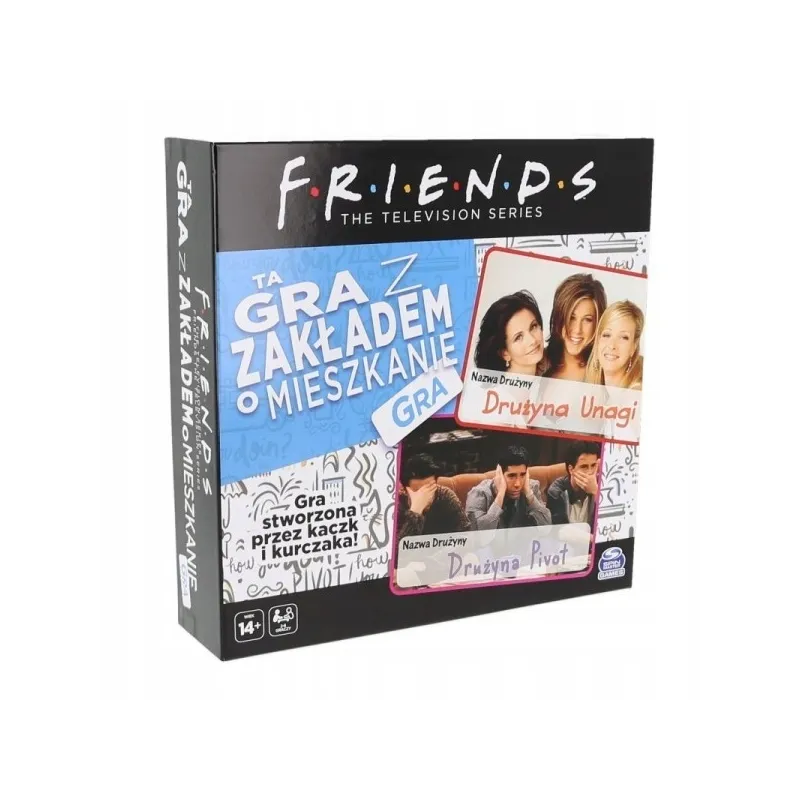 FRIENDS. TA GRA Z ZAKŁADEM O MIESZKANIE SPIN MASTER 14+