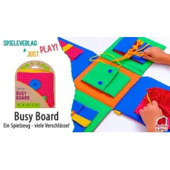 BUSY BOARD PANEL MANUALNY DLA MAŁYCH DZIECI 3+