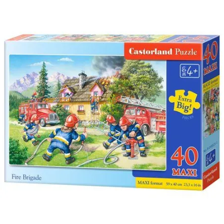 Strażacy Puzzle Maxi 40 Elementów 4+ Strażacy Puzzle Maxi 40 Elementów 4+