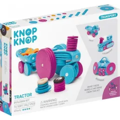 Traktor Zestaw Kreatywny Do Budowania Z Filcu 72 Elementy 3+